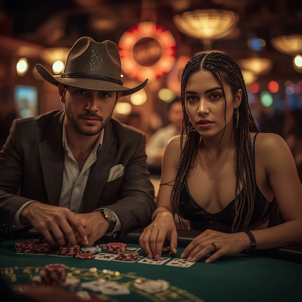 photo de deux joueurs de poker PARIS CASINO