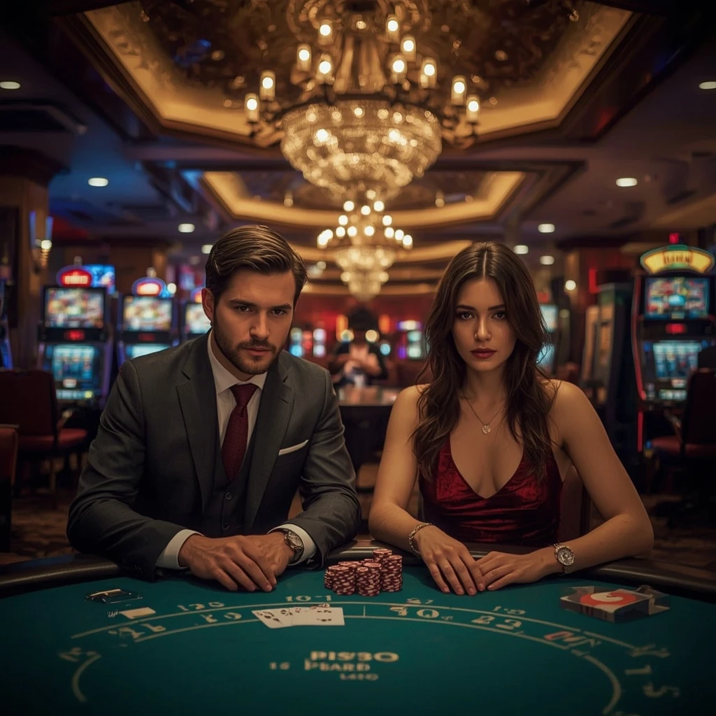 Deux joueurs de poker au Paris Casino